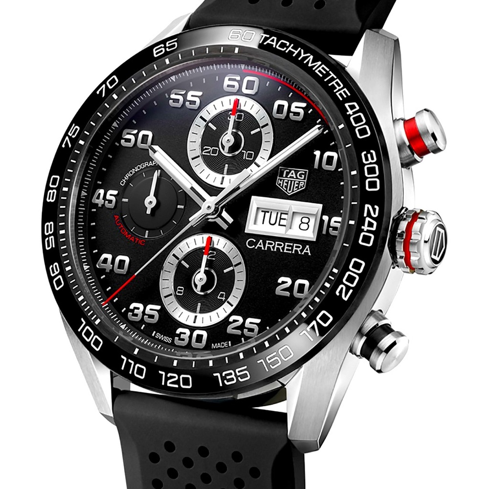 Carrera Sporty Chronograph, 44mm